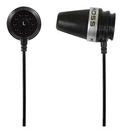 Koss | Headphones | Sparkplug | Wired | In-ear | Noise canceling | Black