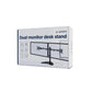 MONITOR ACC DESK STAND 13-32"/DUAL MS-D2ST-02 GEMBIRD