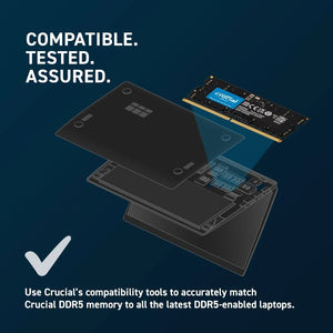 NB MEMORY 96GB DDR5-5600 SO/KIT2 CT2K48G56C46S5 CRUCIAL
