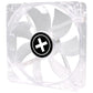 CASE FAN 120MM TRANSP 3PIN+4P/RED 12V XF046 XILENCE