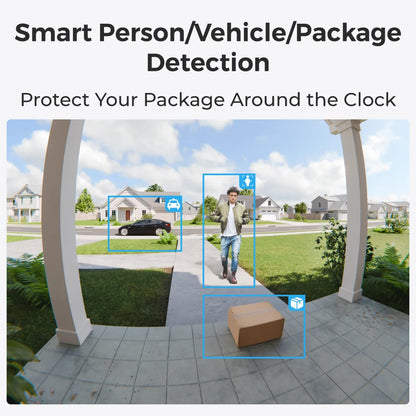 Reolink  DB2K03B Smart 2K+ Wi-Fi Video Doorbell with Chime | Reolink