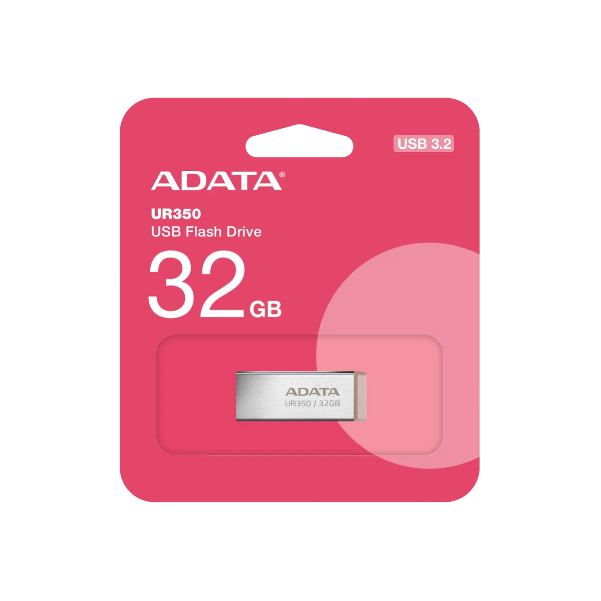 ADATA | USB Flash Drive | UR350 | 32 GB | USB Type-A | Brown