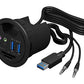 ICY BOX IB-HUB1404A Desk Hub 2x USB 3.0
