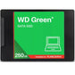 SSD|SANDISK|Green|POWERED BY SANDISK|250 GB|Serial ATA III|Read speed 545 MB/s|2.5"|WDS250G5G0A