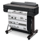 HP DesignJet T650 Printer/Plotter 2025 edition - 24" Roll/A4,A3,A2,A1 Color Ink, Print, Auto Sheet Feeder, Auto Horizontal Cutter, LAN, WiFi, 26 sec/A1 page, 81 A1 prints/hour, with Stand, 2 years