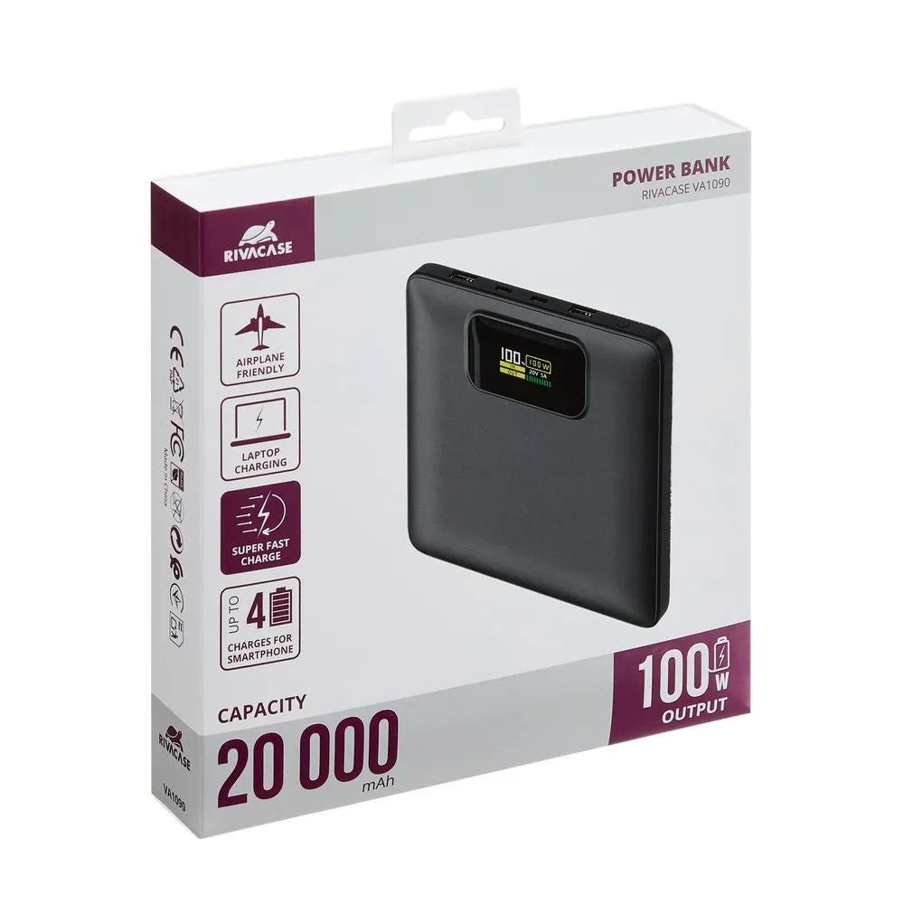 POWER BANK USB 20000MAH/VA1090 RIVACASE