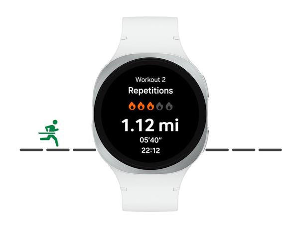 SMARTWATCH GALAXY WATCH8/44MM SILVER SM-L330 SAMSUNG