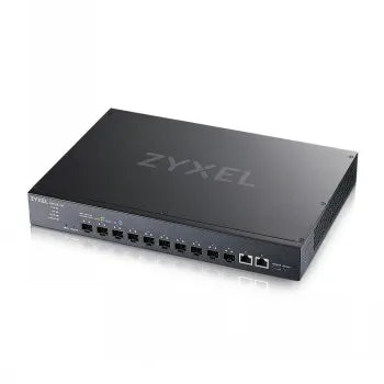 ZYXEL XS1935-12F, 10-PORT 10G L3 SMART MANAGED FIBER SWITCH, 2 MULTI-GIGABIT PORTS, HYBRID MODE, STANDALONE OR NEBULAFLEX CLOUD