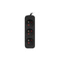 Lanberg Cable Power Strip, 3X French Outlets Quality-Grade Copper, 3 m | PS0-03E-0300-BK