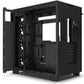 Case|NZXT|H9 FLOW|MidiTower|Case product features Transparent panel|Not included|ATX|MicroATX|MiniITX|Colour Black|CM-H91FB-01