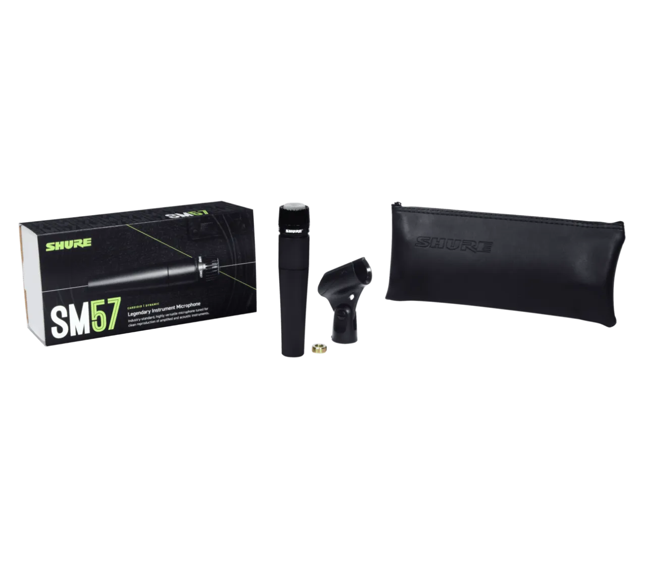 Shure | Instrument Microphone | SM57-LCE | Black