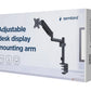 GEMBIRD Adjustable desk display mounting