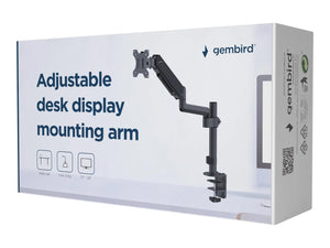 GEMBIRD Adjustable desk display mounting