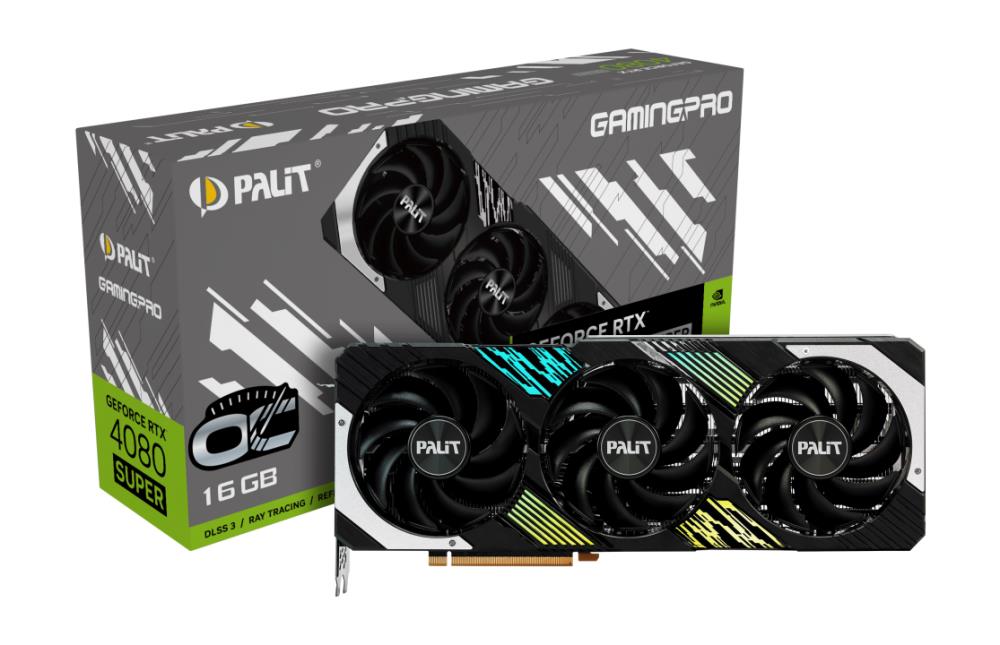 Graphics Card|PALIT|NVIDIA GeForce RTX 4080 SUPER|16 GB|GDDR6X|256 bit|PCIE 4.0 16x|1xHDMI|3xDisplayPort|NED408ST19T2-1032A