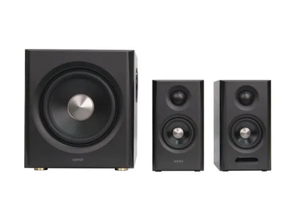 Edifier 2.1 Active Speaker | S355DB | 150 W | Bluetooth | Wireless connection | Walnut