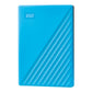 WD My Passport 2TB portable HDD Blue