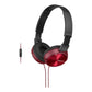 Sony | MDR-ZX310 | Wired | On-Ear | Red