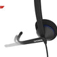 Koss | Headphones | CS195 USB | Wired | On-Ear | Microphone | Black