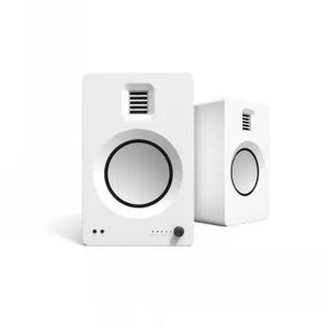 KANTO AUDIO PREMIUM POWERED SPEAKER WITH HEADPHONE OUT, USB DAC, DEDICATED PHONO PRE-AMP, BLUETOOTH, MATTE WHITE (INCL. TYPE F & G POWER CORDS)