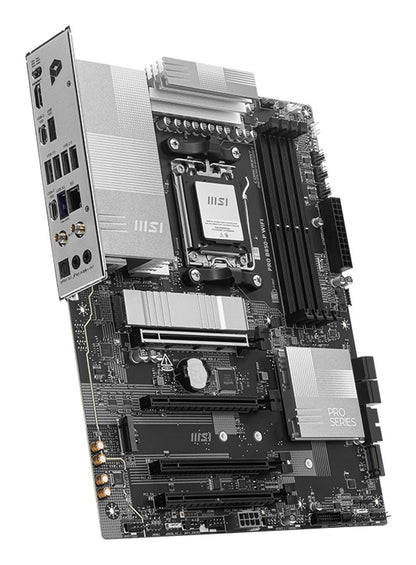 Mainboard|MSI|AMD B850|SAM5|ATX|Memory DDR5|Memory slots 4|4xPCI-Express 16x|3xM.2|1xHDMI|1xAudio-In|1xAudio-Out|4xUSB 2.0|2xUSB 3.2|2xUSB-C|1xOptical S/PDIF|1xRJ45|PROB850-PWIFI