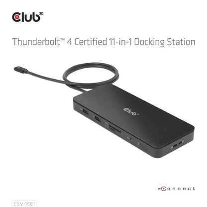 NB ACC DOCKING STATION 11IN1/THUNDERBOLT CSV-1581 CLUB3D