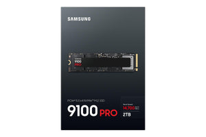 SSD|SAMSUNG|9100 PRO|2TB|M.2|PCIe Gen5|NVMe|TLC|Write speed 13400 MBytes/sec|Read speed 14700 MBytes/sec|2.38mm|TBW 1200 TB|MZ-VAP2T0BW