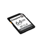 Kingston | Memory Card | SDIT/64GB | 64 GB | SD | Flash memory class Class 10, UHS-I, U3, V30, A1