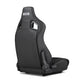 Next Level Racing | ERS4 Elite PU Leather & Suede Edition | Reclining Seat | PU Leather and Suede | Black