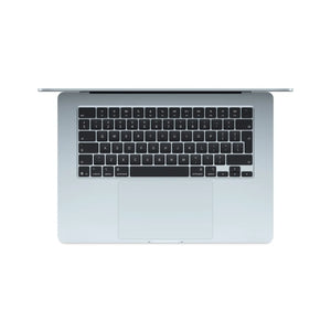Apple MacBook | Air | Sky Blue | 15 " | 2880 x 1864 pixels | Apple M4 | 16 GB | Solid-state drive capacity 512 GB | Apple M4 chip 10-core CPU/10-core GPU | macOS | Bluetooth version 5.0 | Keyboard language English | Keyboard backlit