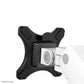 NEOMOUNTS SELECT DESK MOUNT, DOUBLE DISPLAY (TOPFIX CLAMP &GROMMET) WHITE
