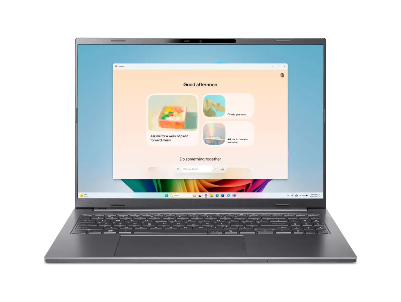 Notebook|ACER|Aspire|Aspire 16 AI|A16-11M-X9L6|CPU  Qualcomm Snapdragon|X X1-26-100|3000 MHz|16"|1920x1200|RAM 32GB|LPDDR5x|SSD 1TB|Qualcomm Adreno GPU|Integrated|ENG|Card Reader microSD|Windows 11 Home|Steel Grey|1.55 kg|NX.JLNEL.002