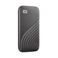 External SSD|WESTERN DIGITAL|My Passport|2TB|USB-C|Write speed 1000 MBytes/sec|Read speed 1050 MBytes/sec|WDBAGF0020BGY-WESN