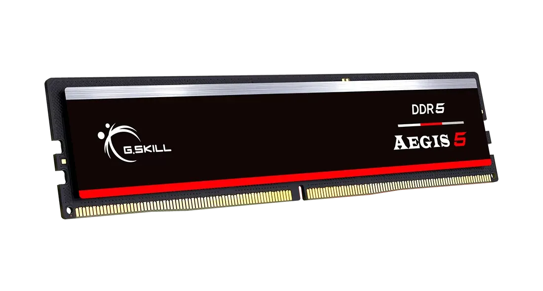 G.Skill | Aegis 5 | 16 GB | DDR5 | 6000 MHz | PC/server | Registered No | ECC No