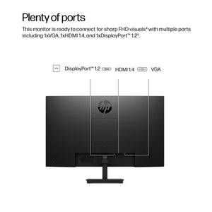 LCD Monitor|HP|23.8 "|1920 x 1080 pixels|Full HD|Native aspect ratio 16:9|LCD|Flat|B0BU9UT