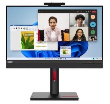 LENOVO TIO 24 G5, 23.8", IPS, 1920X1080, 16:9, 60 HZ, 250N, CAMERA, DUAL MICROPHONE, SPEAKERS (2WX2), TILT/SWIVEL/LIFT/PIVOT, 3Y