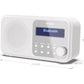 Sharp DR-P420(WH) Tokyo Portable Digital Radio, FM/DAB/DAB+, Bluetooth 5.0, USB or Battery Powered, Snowy White | Sharp | Tokyo Portable Digital Radio | DR-P420(WH) | Bluetooth | White