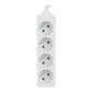 Lanberg | Cable Power Strip 4X French Outlets Quality-Grade Copper, 1.5 m | PS0-04E-0150-W