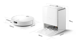 VACUUM CLEANER ROBOT QREVOEDGE/PRO2 WHITE WQE2P02-00 ROBOROCK