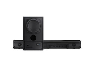 Sharp Compact 2.1 Soundbar with Wireless Subwoofer | HT-SBW121 | 240 W | Bluetooth | Wireless connection | Black