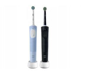 Oral-B Electric Toothbrushes | Vitality Pro Duo | Rechargeable | For adults | Number of brush heads included 2 | Number of teeth brushing modes 3 | Black/Blue White