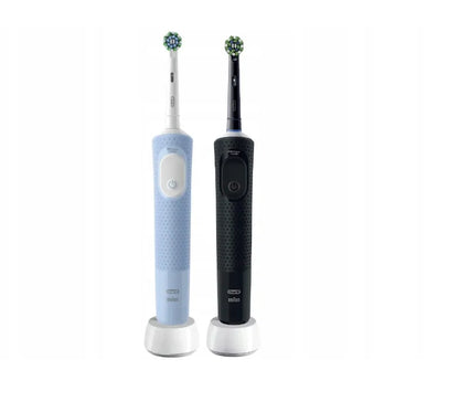 Oral-B Electric Toothbrushes | Vitality Pro Duo | Rechargeable | For adults | Number of brush heads included 2 | Number of teeth brushing modes 3 | Black/Blue White