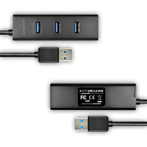 I/O HUB USB3.0 4PORT CHARGING/1.2M HUE-S2BL AXAGON