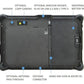 TABLET R8AA1 CI5-1230U 8"/8/128GB R8H1P1DEBBLX DURABOOK