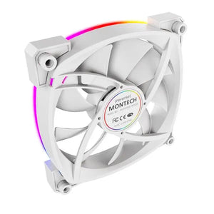CASE FAN 120MM/RX120 PWM WHITE MONTECH