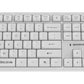 KEYBOARD +MOUSE WRL ENG/WHITE KBS-WMS-01-W GEMBIRD