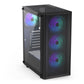 Case|ENDORFY|Ventum 200 ARGB|MidiTower|Case product features Transparent panel|Not included|ATX|MicroATX|MiniITX|Colour Black|EY2A014