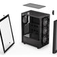 Case|ENDORFY|Ventum 200 ARGB|MidiTower|Case product features Transparent panel|Not included|ATX|MicroATX|MiniITX|Colour Black|EY2A014