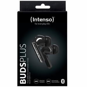 HEADSET BUDS PLUS T310AE/BLACK 3720310 INTENSO