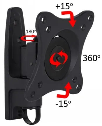 MB FLEXARM 360 I 25KG VESA 75-200 BL