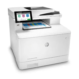 HP Color LaserJet Enterprise MFP M480f AIO All-in-One Printer - A4 Color Laser, Print/Copy/Dual-Side Scan/Fax, Automatic Document Feeder, Auto-Duplex, LAN, 27ppm, 4800 pages per month (replaces M577f)